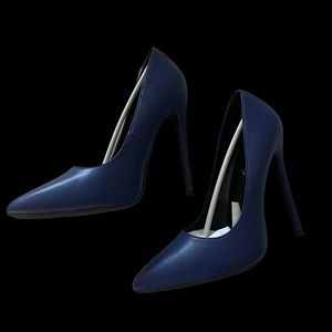 Navy Blue Heels